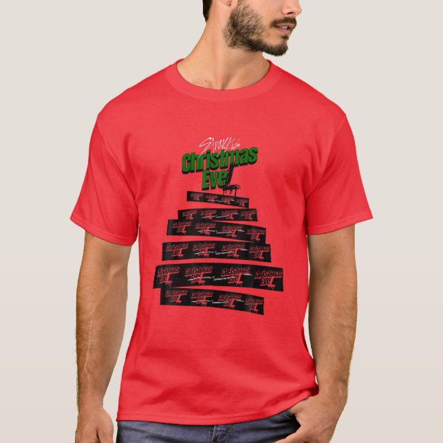 Stray Christmas Tree Evel For Kids Men Music Band T-Shirt (Front)