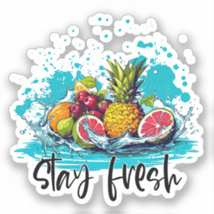 Stray Fresh - Summer - Watercolor Tropical Fruits