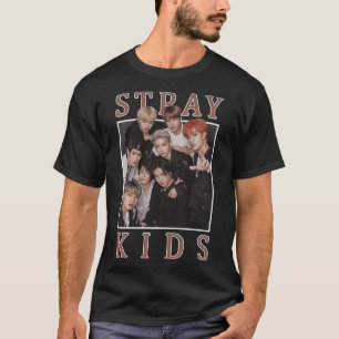STRAY KIDS Vintage Retro Band Style 90s  Classic T T-Shirt