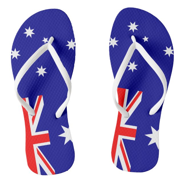 Straya Aussie Flag Thongs (Footbed)