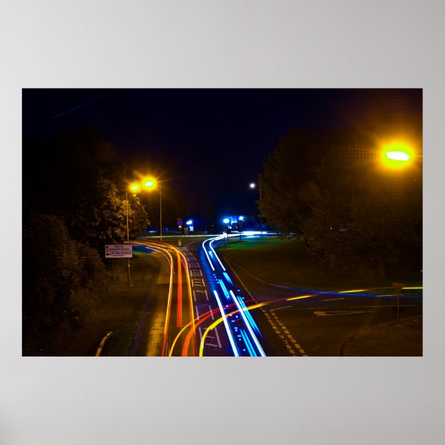 Streaky Traffic Poster (Front)