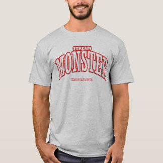 Stream Monster by Official Monster T-Shirt