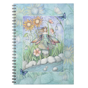 Stream of Magic Flower Fairy Notebook