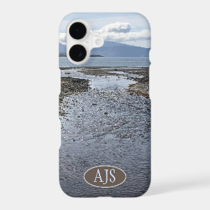 Stream, Sea, and View of Isle of Arran