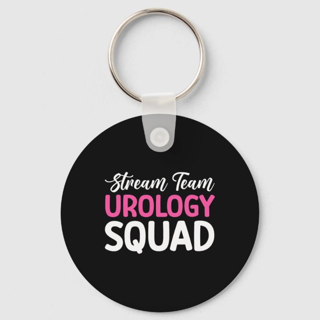 Stream Team Urology Squad  Key Ring (Front)