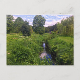 Stream through Blarney Grounds Postcard