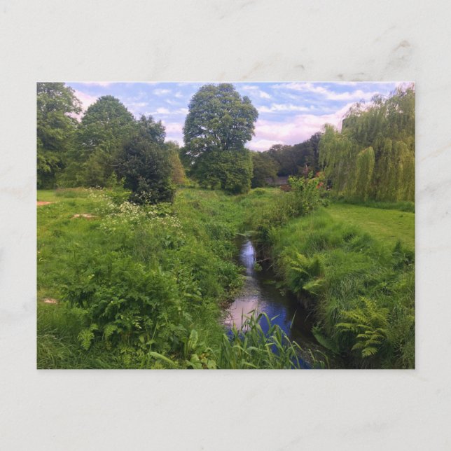 Stream through Blarney Grounds Postcard (Front)