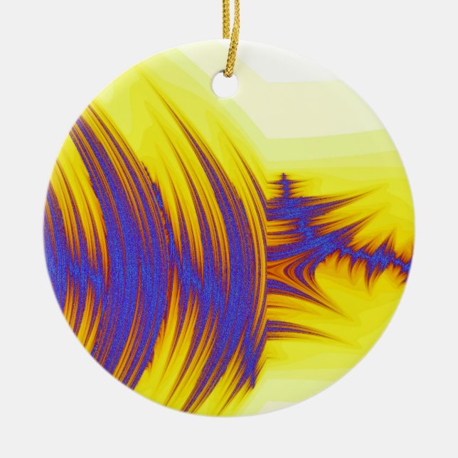 STREAM WATER CERAMIC ORNAMENT (Front)