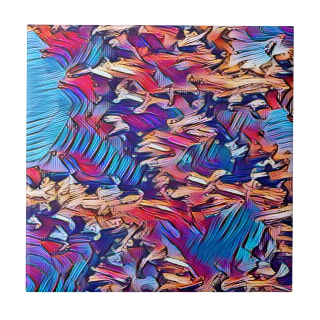 STREAM WATER  CERAMIC TILE (Front)