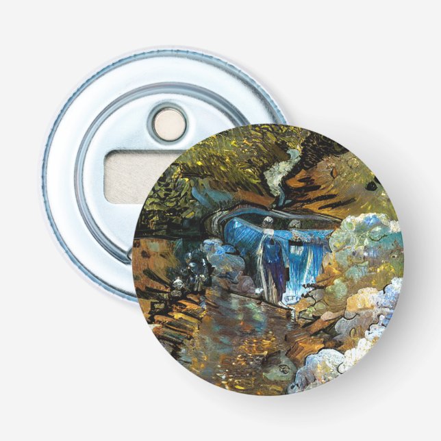STREAM WATERFALL BOTTLE OPENER (Front)