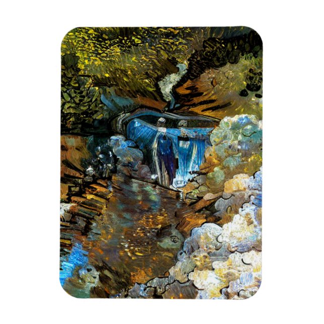 STREAM WATERFALL MAGNET (Vertical)