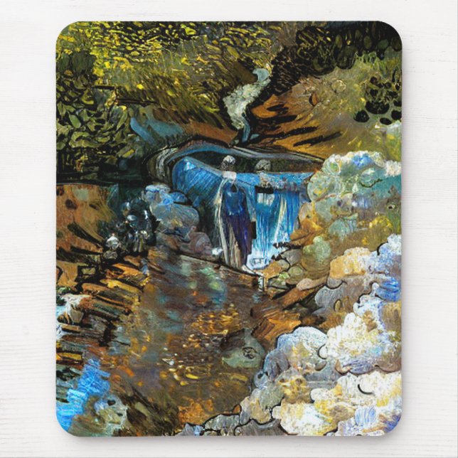 STREAM WATERFALL MOUSE PAD (Front)