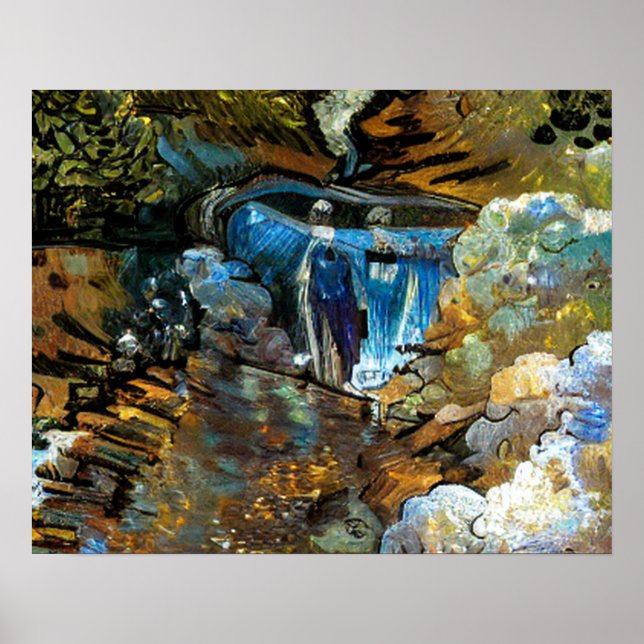 STREAM WATERFALL POSTER (Front)