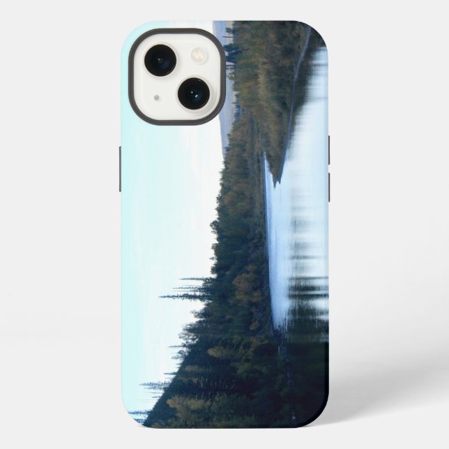 Streaming Through Glacier iPhone Cases (Back)