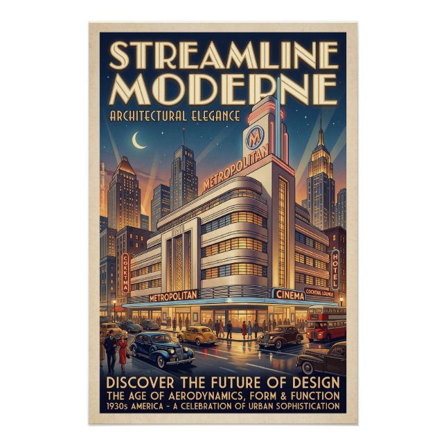 Streamline Architecture  Poster (Front)