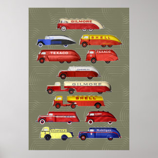 Streamline trucks poster