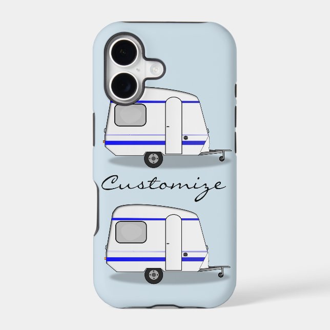 Streamlined small trailer gypsy caravan (Back)
