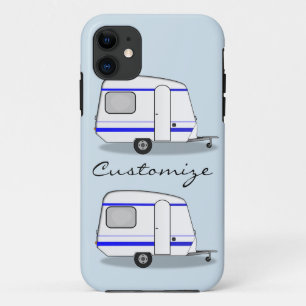 Streamlined small trailer gypsy caravan iPhone 11 case