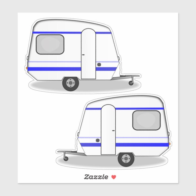 Streamlined trailer gypsy caravan Thunder_Cove (Sheet)