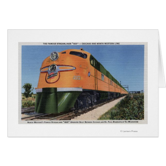 Streamliner "400" to Milwaukee (Front Horizontal)