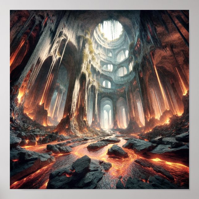 Streams of Lava Poster (Front)