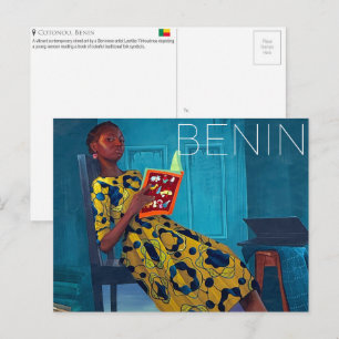 Street Art, Cotonou, Benin Travel Postcard