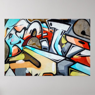 Street Art  / Graffiti  photo Poster