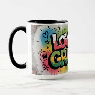 Street-Art Grandpa Love Mug Grandparents