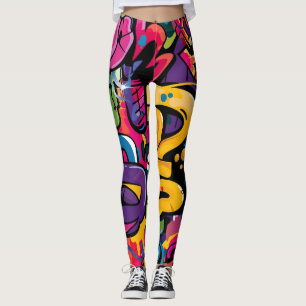 Street art leggings