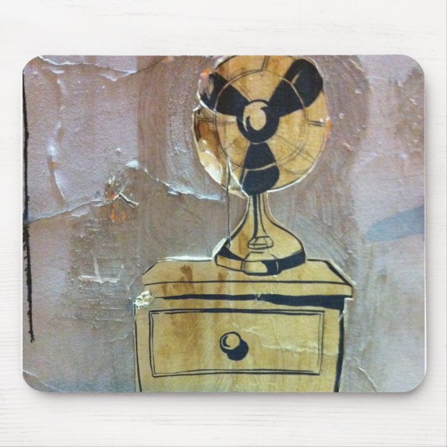 street art mouse pad (Front)