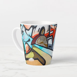Street art / Mural Latte Mug