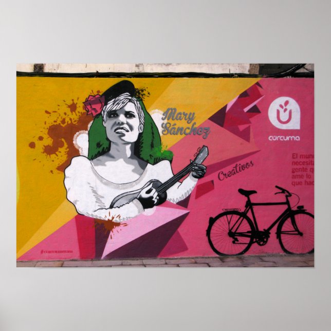 Street Art of Las Palmas Poster (Front)