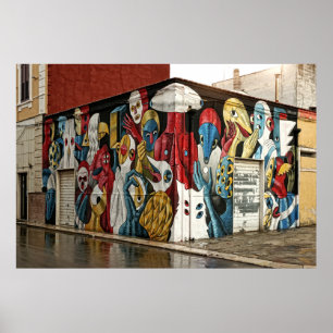 Street Art photo Poster