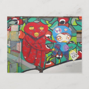 street ART Postcard