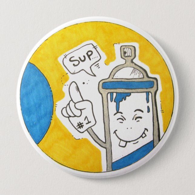 Street artist big badge (Front)