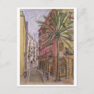 Street Barcelona Postcard