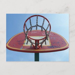 Street Basket Postcard