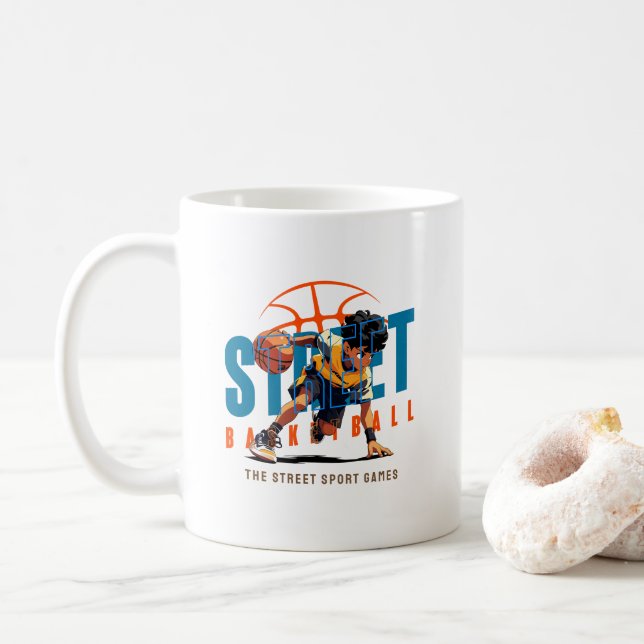 Street Basketball | 11# Classic Mug (With Donut)