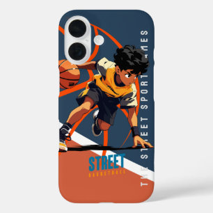 Street Basketball iPhone 16 Case