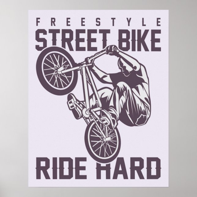 Street Bike poster (Front)