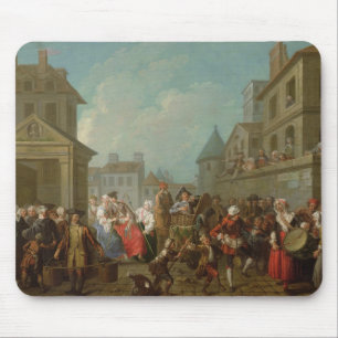 Street Carnival in Paris, 1757 Mouse Pad