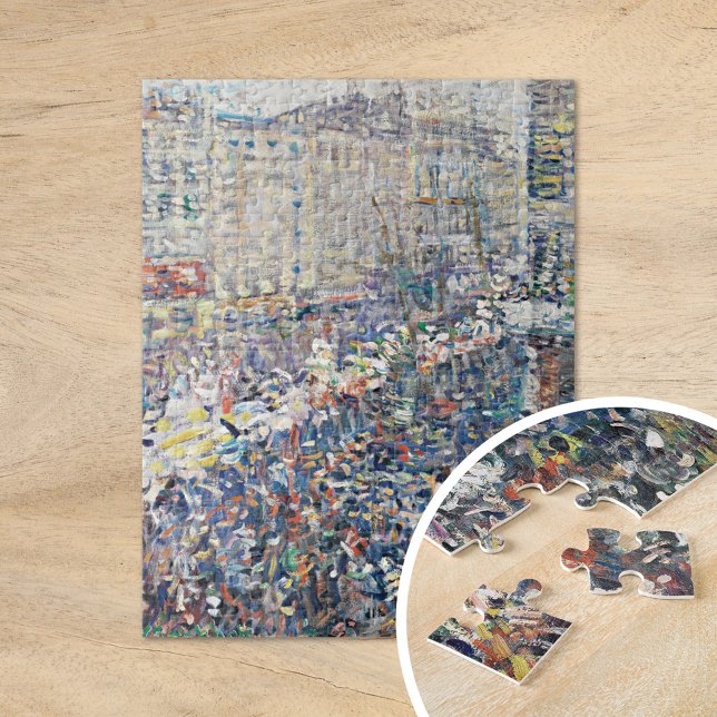 Street Carnival, Paris | Nikolai Tarkhov Jigsaw Puzzle (Creator Uploaded)