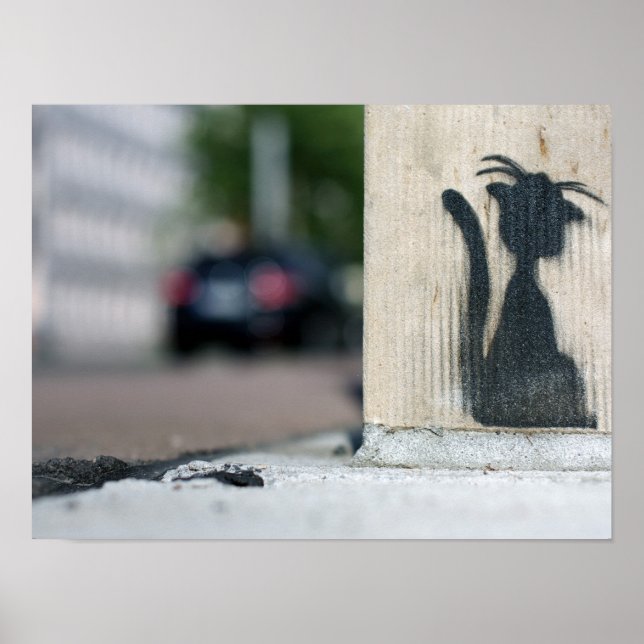 street cat poster (Front)