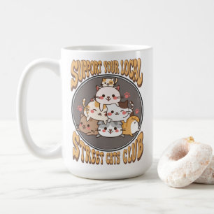 Street cats club coffee mug