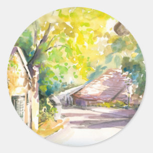 Street Classic Round Sticker