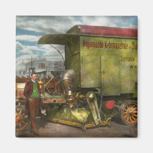 Street Cleaner - The hygiene machine 1910 Magnet