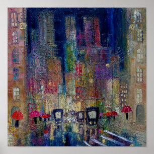 Street, contemporary art. poster