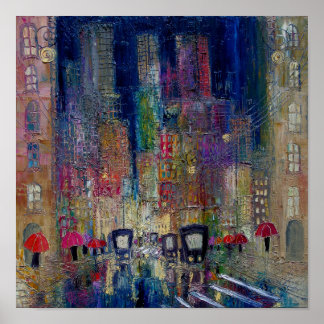 Street, contemporary art. poster