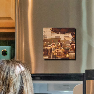 street cook in Istanbul from the 19th century