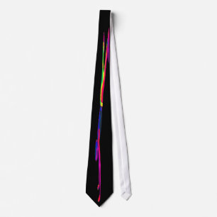 Street Dancing - Multi-Colour, Black Back Tie